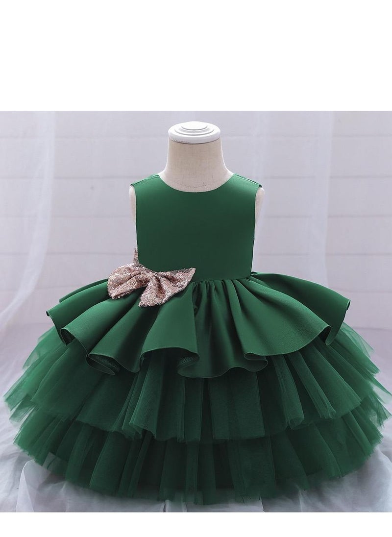 Girl Dress For Wedding Party Green Color - pzsku/Z5F77D66D52371049E6F1Z/45/_/1645084135/61594ad8-1f2a-42b4-bb80-a3a6018b2b84