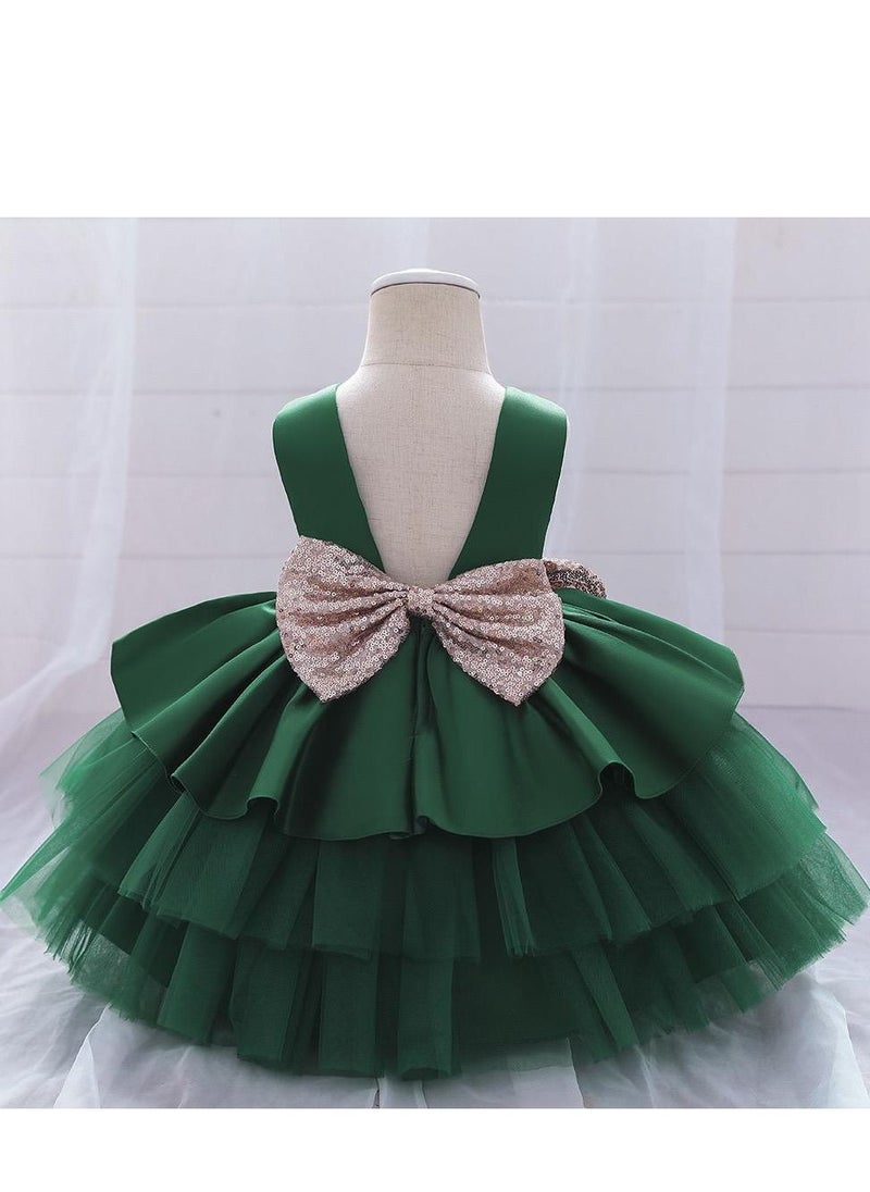 Girl Dress For Wedding Party Green Color - pzsku/Z5F77D66D52371049E6F1Z/45/_/1645084135/b706a5f0-546f-4421-ae2a-4b27a991671d