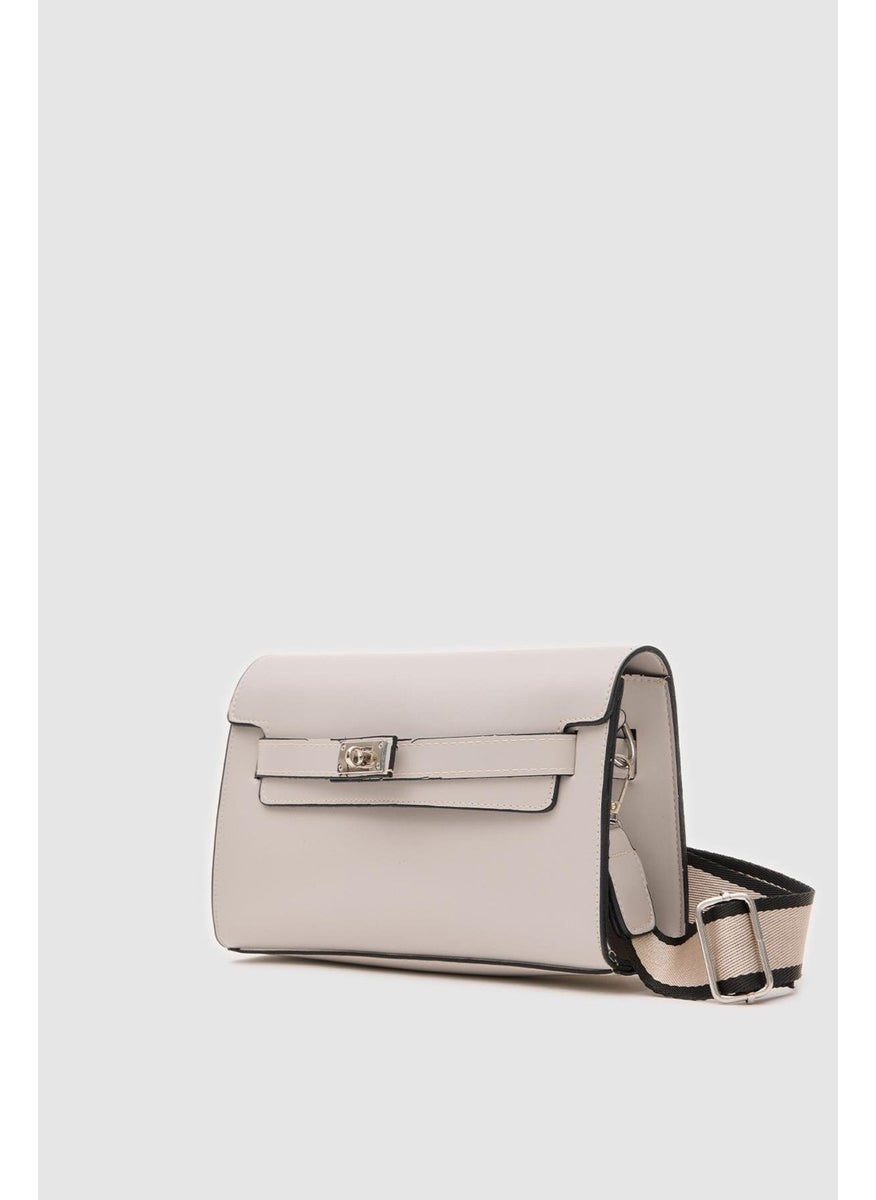 Shule Bags حقيبة كلاتش رمادية قابلة للقفل كيللي  - Image 2