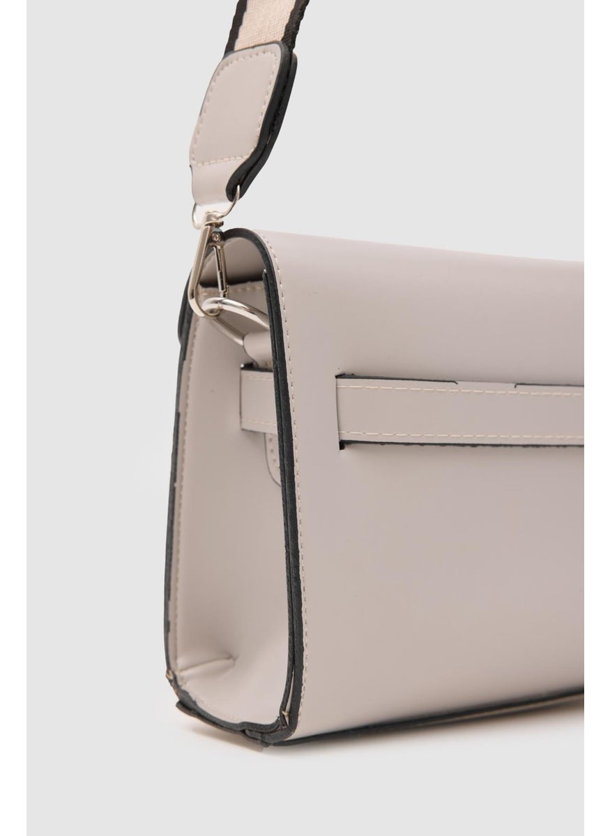 Shule Bags حقيبة كلاتش رمادية قابلة للقفل كيللي  - Image 5