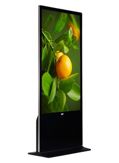 qbit 55 Inches Kiosk Non-Interactive Signage Display Floor standing Indoor 4K UHD 3840 * 2160P Cloud Control, HDMI/USB Port, LAN, Wifi, Color Black- 1 Yr Warranty  - Image 2