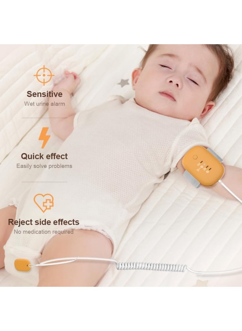 Bed Wetting Alarm for Boys Girls,Training Elder Care,Bedwetting Alarm System,USB Rechargeable,Loud Sound and Vibration,3 Reminder Modes,Music Optional and Volume Control,Bed-wetting Sensor for Kids Adults  - Image 5