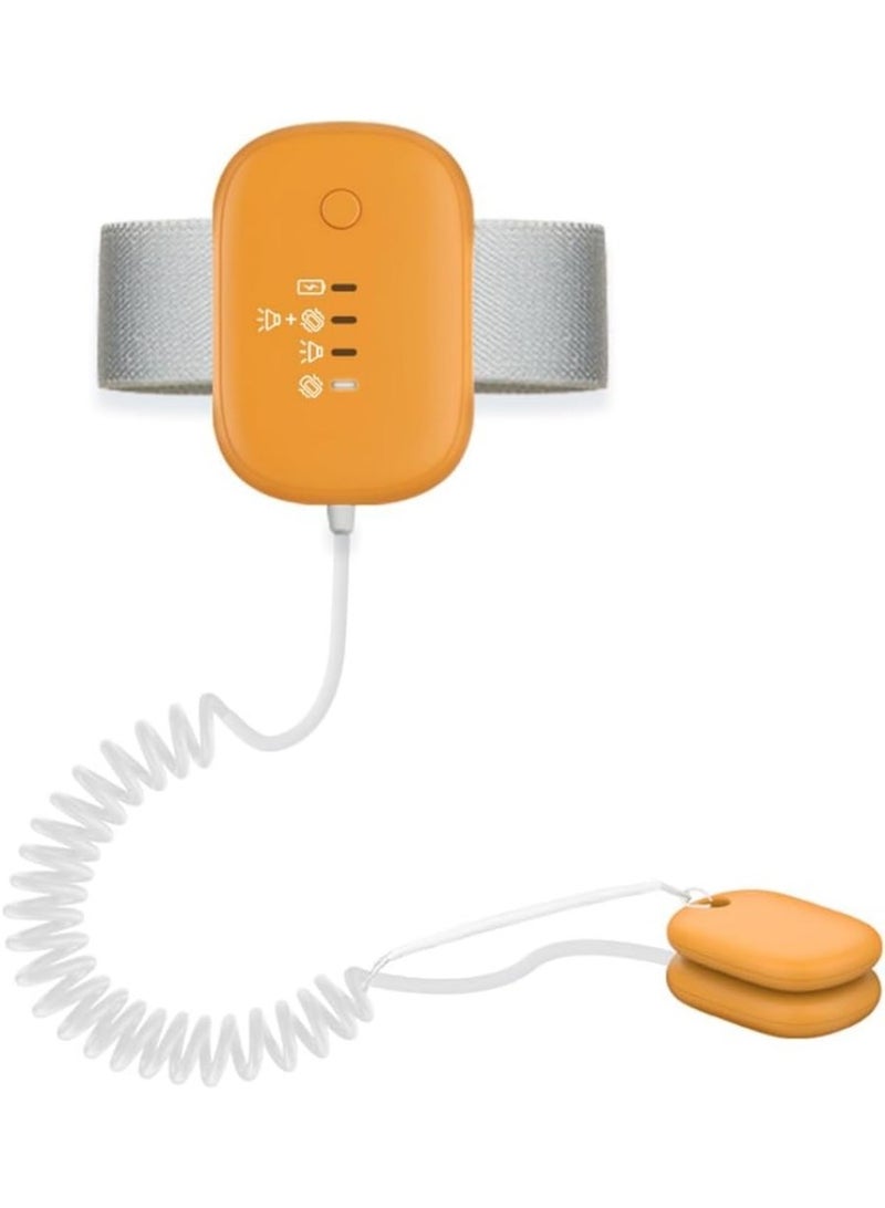 Bed Wetting Alarm for Boys Girls,Training Elder Care,Bedwetting Alarm System,USB Rechargeable,Loud Sound and Vibration,3 Reminder Modes,Music Optional and Volume Control,Bed-wetting Sensor for Kids Adults  - Image 1