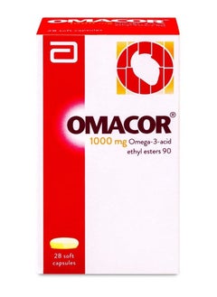 Omacor 1000Mg 28 Soft Capsules