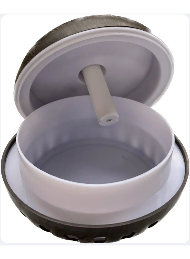 200ml Utrasonic Wood Grain Mist Humidifier for Home Office - Image 4
