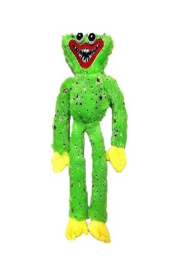 TechMax Solution لعبة TechMax Solution القطيفة الخضراء اللامعة، دمية محشوة على شكل نقانق، دمية رعب وحوش، هدية مثالية لتزيين المنزل لمحبي الألعاب في أعياد ميلادهم. - Image 2