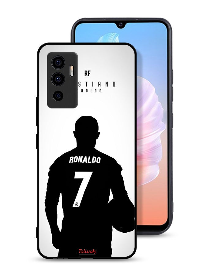 Tolwak Vivo V23e Protective Case Cover Cristiano Ronaldo Mask - Image 1