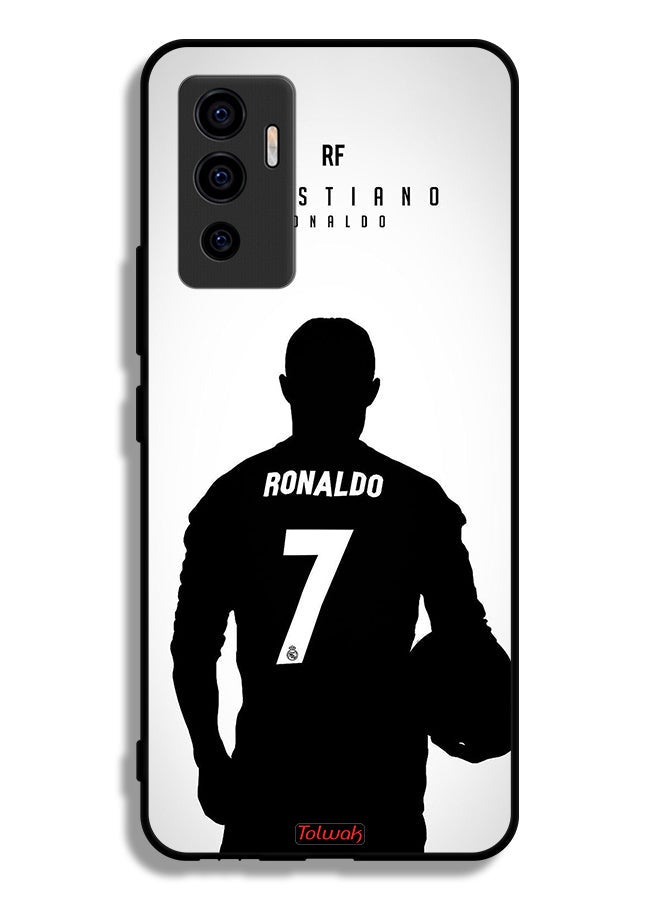 Tolwak Vivo V23e Protective Case Cover Cristiano Ronaldo Mask - Image 2