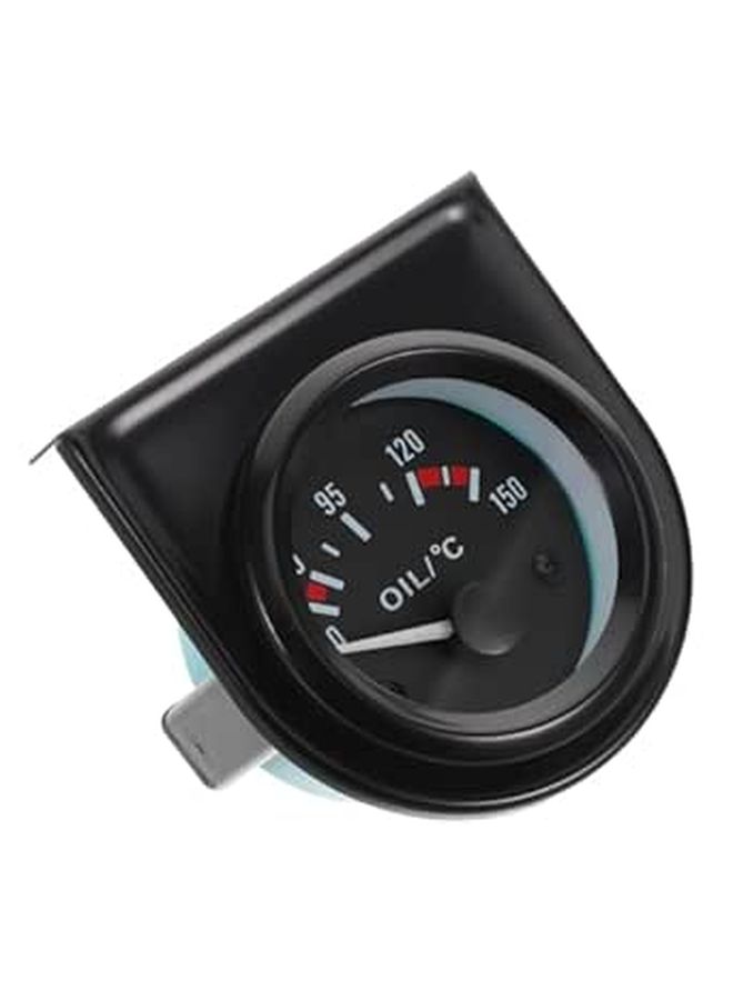 مقياس درجة حرارة زيت السيارة العالمي 12V تناظري 50-150 درجة مئوية لوحة مراقبة دقيقة - Image 1