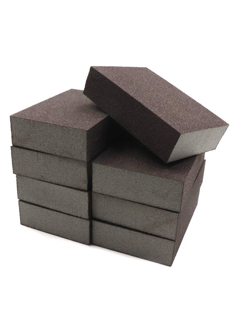 Luomorgo Luomorgo Sanding Sponge Sanding Blocks Polished Elastic Sanding Block Extra Fine 400600 Grit 8pcs 