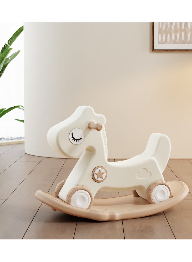 FULL JOY Rocking Horse 2 In 1 Toddler Baby  With Detachable Balance Board And Footrest - Image 3