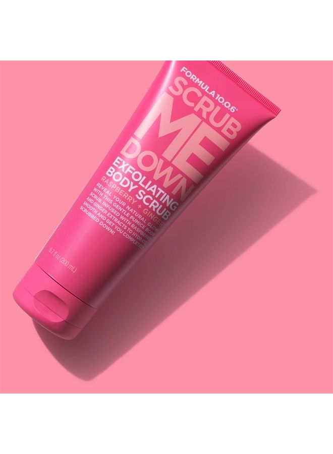 FORMULA 10.0.6 Formula 10.0.6 - Scrub Me Down Exfoliating Body Scrub (6.7 Fl. Oz.) Pumice Body Scrub that Hydrates While it Smooths - Vegan, Paraben-Free, Sulfate-Free, Dye-Free & Cruelty-Free  - Image 2