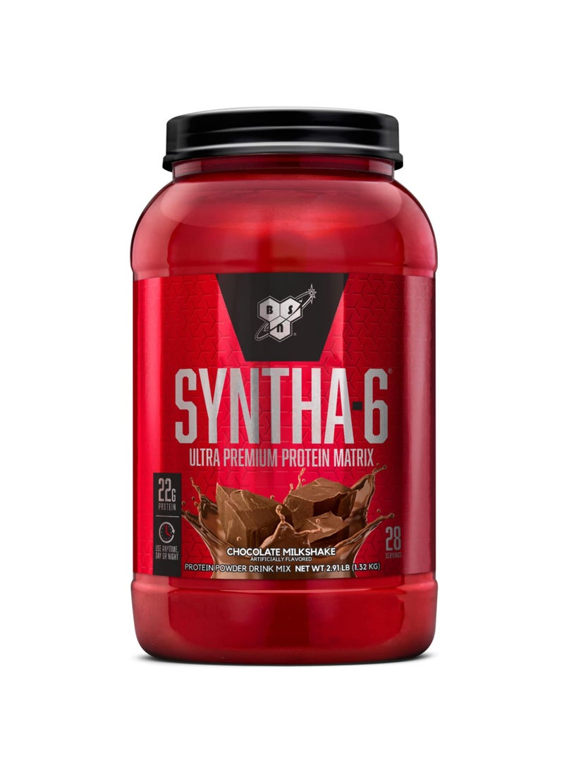 BSN Syntha-6 Ultra Premium Protein Matrix Chocolate Milkshake Flavor 2.91Lb - Image 1