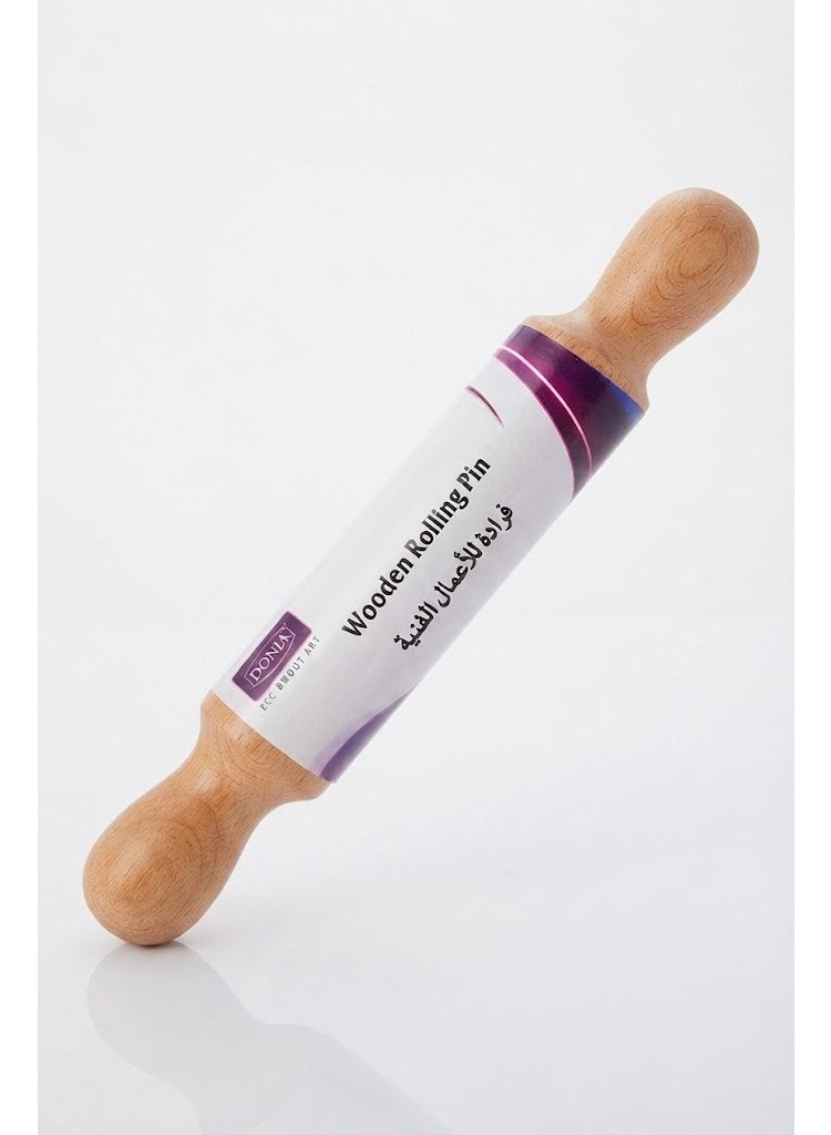 Donia Wooden Rolling Pin for Clay & Crafts