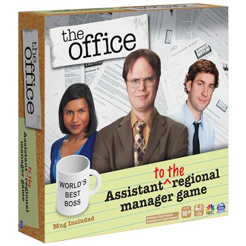 Spin Master Games The Office TV Show Assistant to The Regional Manager Party Game for Adults and Teens Ages 16 and up - Image 1