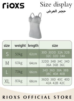 RIOXS Nursing Tank Tops for Breastfeeding,Women's Nursing Vest,Pregnancy Slim Fit Vest Top For Mom,Elastic Fabric Breastfeeding Maternity Camisole,Ladies Free Nursing Vest Built-in Bra,Quick Clip-Down Access For Pumping/Nursing  - Image 3