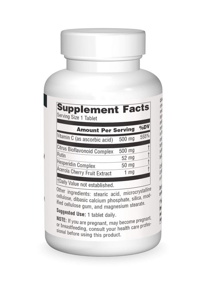 Source Naturals سورس ناتشورالز سي-بي-آر - فيتامين سي، مركب البيوفلافونويد للحماية من الأكسدة - 250 قرص - Image 3