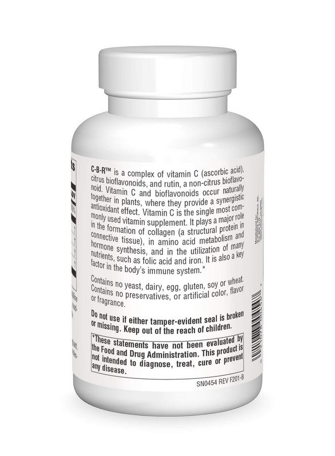 Source Naturals سورس ناتشورالز سي-بي-آر - فيتامين سي، مركب البيوفلافونويد للحماية من الأكسدة - 250 قرص - Image 2