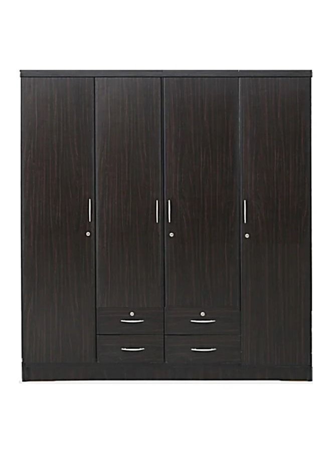 SILA 4 Door Wooden Wardrobe, Cabinet,Cupboard Of Engineered Wood With 4 drawer Perfect Modern Stylish Color Wenge - pzsku/Z5F791F25E18A1189D6A6Z/45/_/1683724004/c9194f28-156f-484d-9d3c-baa53b4a9aeb