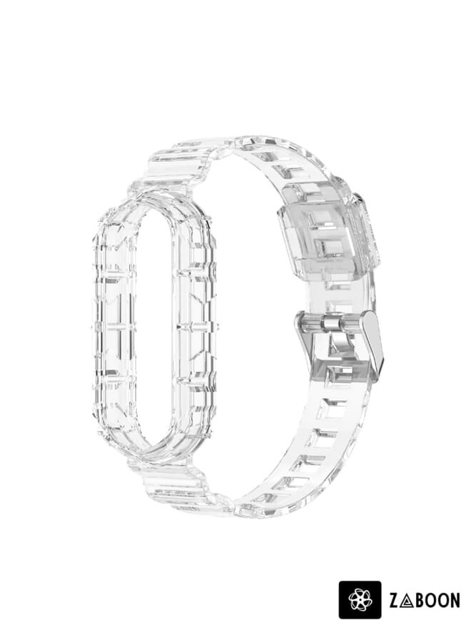Zaboon Watch Band For Xiaomi Mi Band 5/6/7 Universal TPU Integrated - Image 3