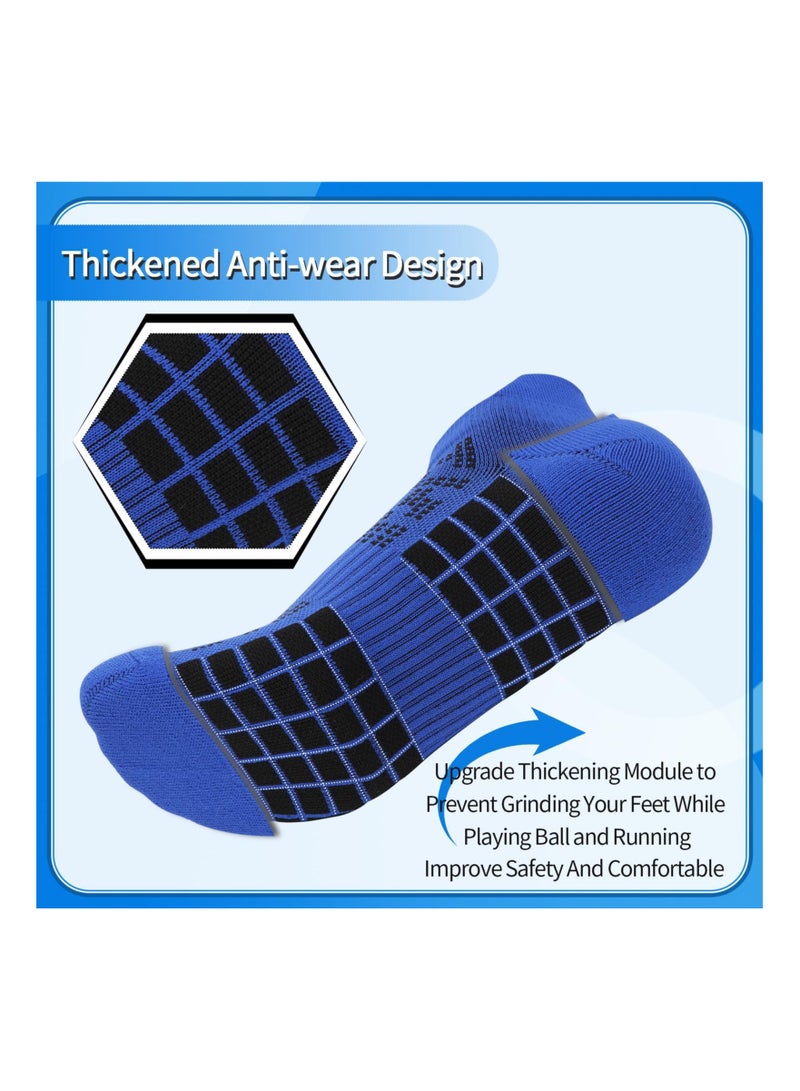 KASTWAVE Ankle Athletic Running Socks Low Cut Sports Socks Cotton Cushioned Breathable Tab Socks Professional Running Socks Quick Drying Socks for Men Women(8 Pairs) - Image 4