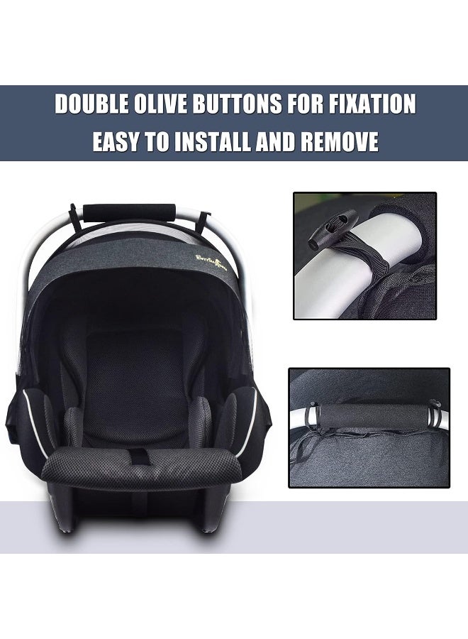 Sysmie Mosquito Net for Stroller Mosquito Net for Car Seat with Zipper - Universal Fit, Premium Quality Durable - Blackâ€¦ - Image 2