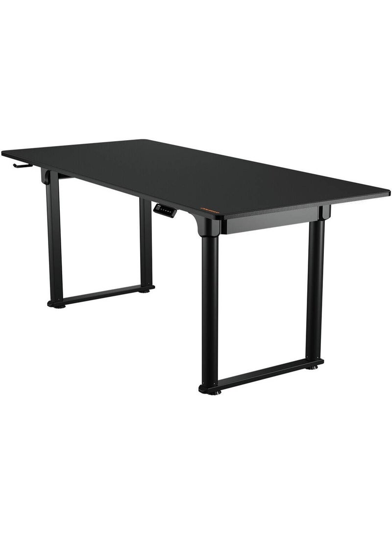Cougar E-GRAV 180 Electric Height-Adjustable Gaming Desk 180×80 cm, Dual Motors, Sit-Stand Adjustable 73–118 cm, Memory Presets, Large Mousepad Surface, Cable Management Tray & Headset Hook, Sturdy Carbon-Textured Desktop | 3MGRV5WB.0001 - Image 2