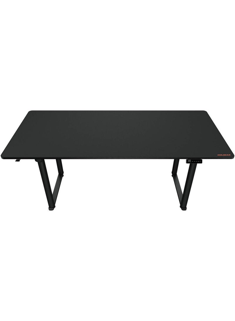 Cougar E-GRAV 180 Electric Height-Adjustable Gaming Desk 180×80 cm, Dual Motors, Sit-Stand Adjustable 73–118 cm, Memory Presets, Large Mousepad Surface, Cable Management Tray & Headset Hook, Sturdy Carbon-Textured Desktop | 3MGRV5WB.0001 - Image 1