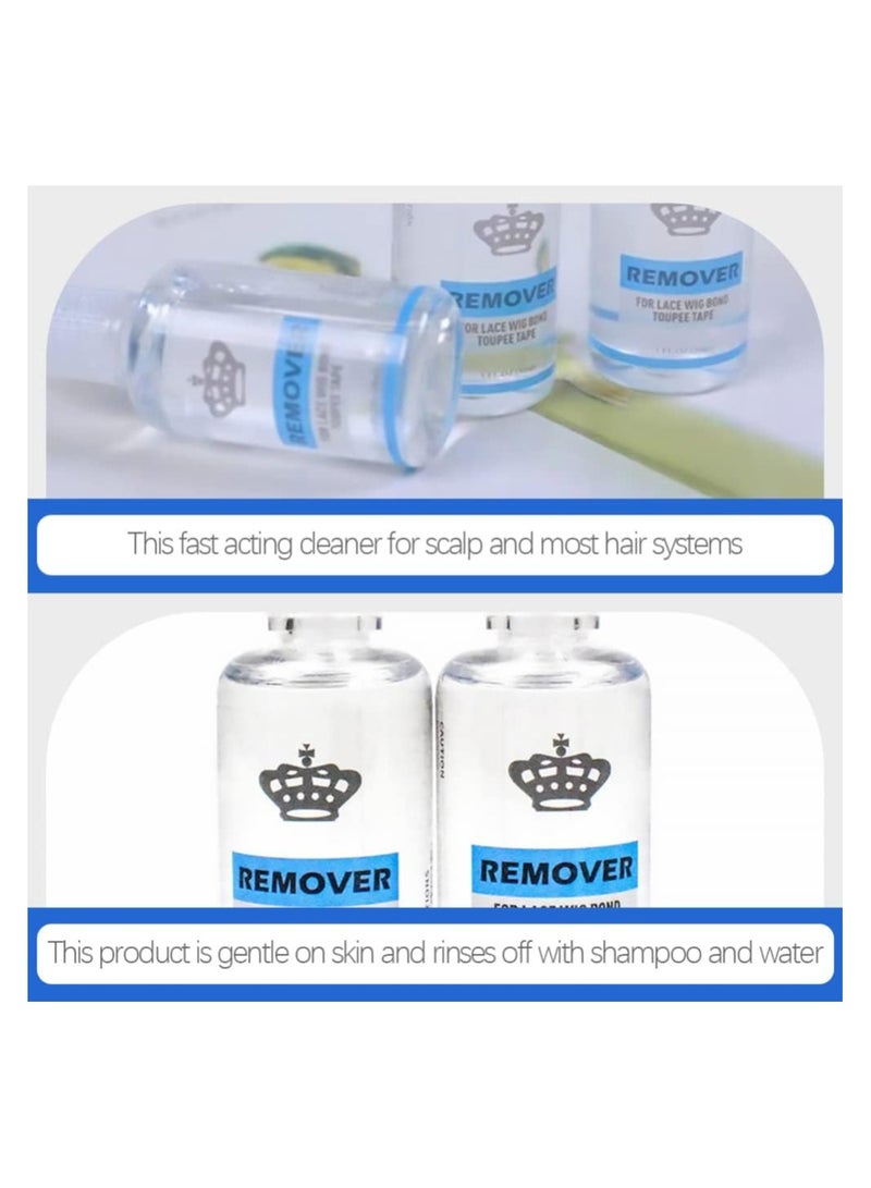 شريط لاصق في التمديد ومزيل بقايا الشعر ومزيل شريط التمديد سريع المفعول وصلات شعر شعر مستعار مزيل الغراء الشريط في تمديد الدانتيل الغراء إزالة - Image 4