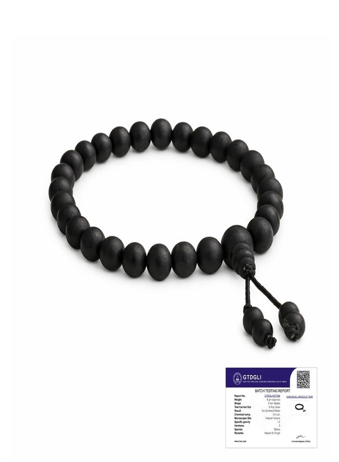 Astrotalk Karungali Malai Bracelet(8mm) | Certified Ebony Wood | Protection from Negative Energy, Focus & Mangal Dosha Relief | Bracelet for Men & Women | Ideal for Puja & Gift items - Image 1