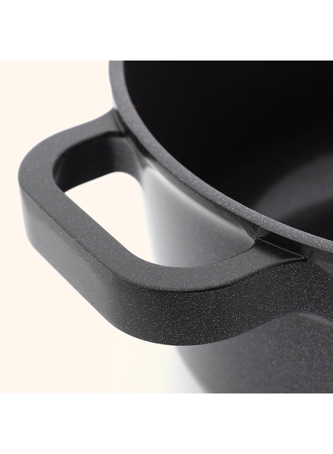 Alma Ceramic Bundle 5 Pieces (Handles included) - color Black- Non Toxic , PTFE & PFOA FREE - Image 5