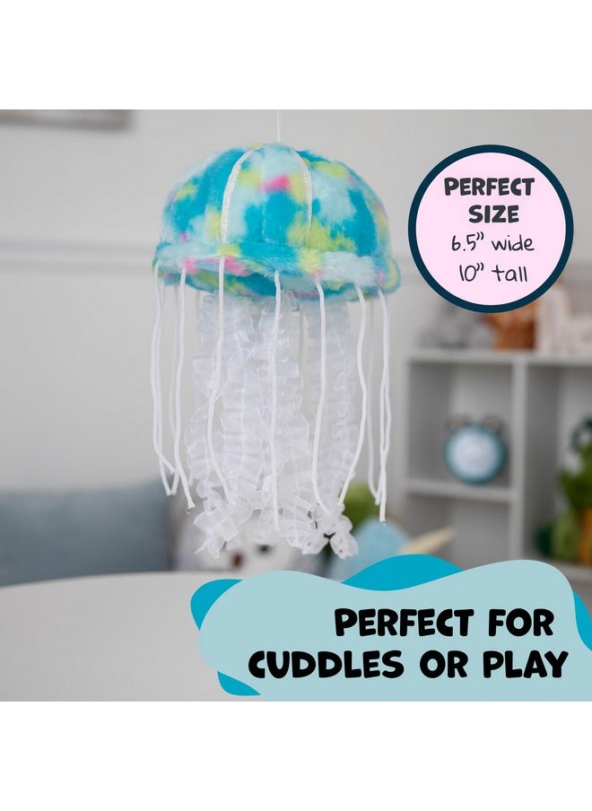 Wishpets Plush 7" Confettisoft Jellyfish (Blue)  - Image 5