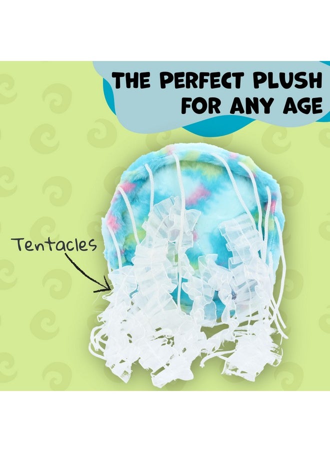 Wishpets Plush 7" Confettisoft Jellyfish (Blue)  - Image 3