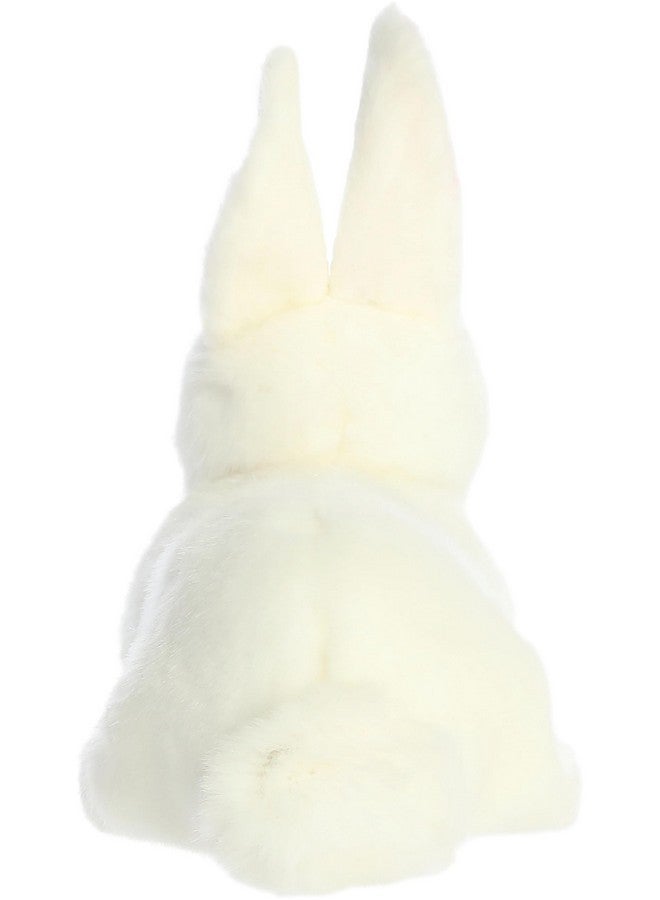 Aurora® Realistic Miyoni® American White Rabbit Stuffed Animal - Lifelike Detail - Cherished Companionship - 8 Inches - Image 3