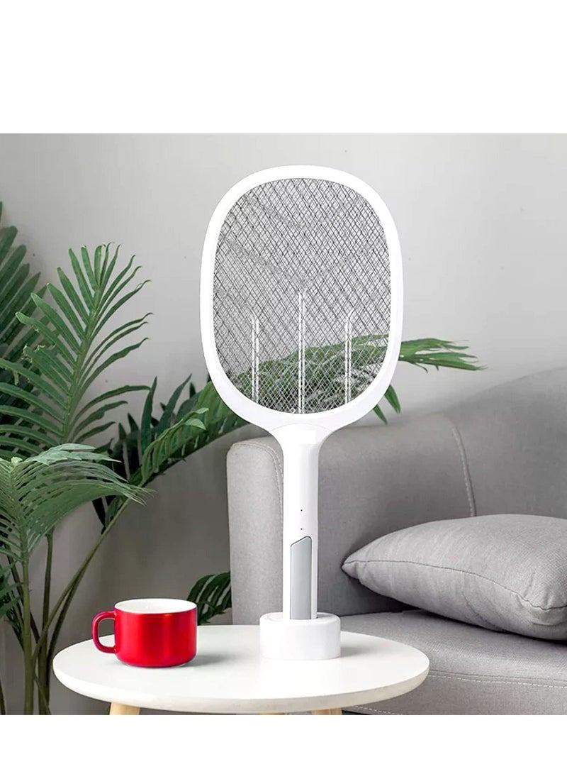 Cordless Electric Fly Mosquito Trap Swatter White - Image 4