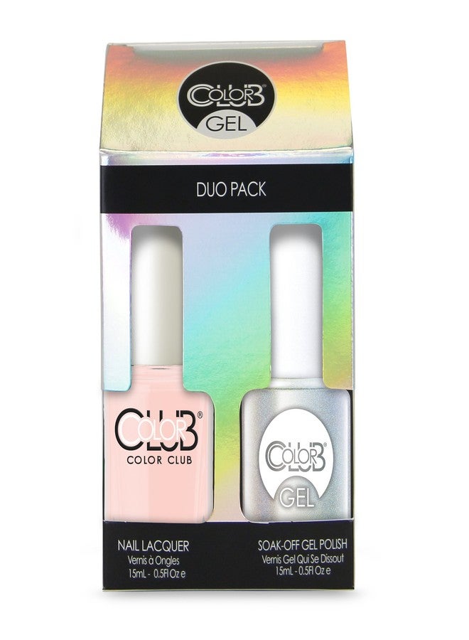 Color Club Secret Rendezvous Color Club Gel + Lacquer Duo Includes 1 Each Of 05gel906 and 05a906, 0.5 fluid_ounces
