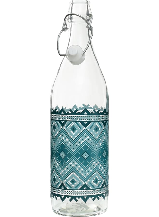 Zinnia Marakesh Green 1L Water Bottle - Image 2