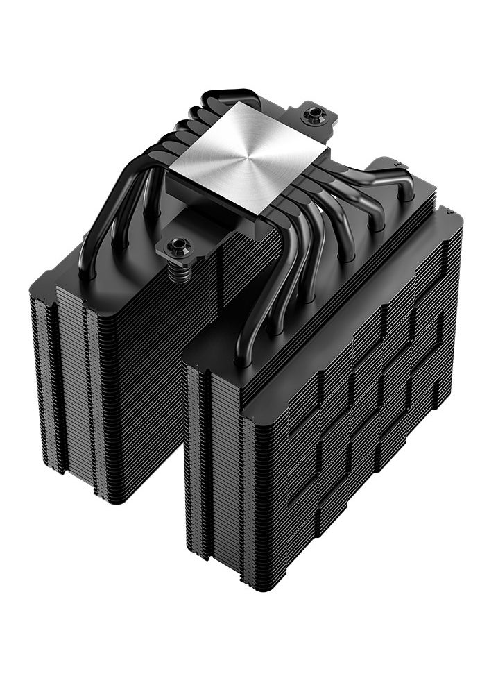 AG620 ARGB Dual-Tower 120mm CPU Cooler, 260W Cooling Power, 300-1850 RPM High Efficiency Fans, 67.88 CFM Airflow, Intel LGA2066/2011-v3/2011/AM5/AM4, Black | R-AG620-BKANMN-G-2