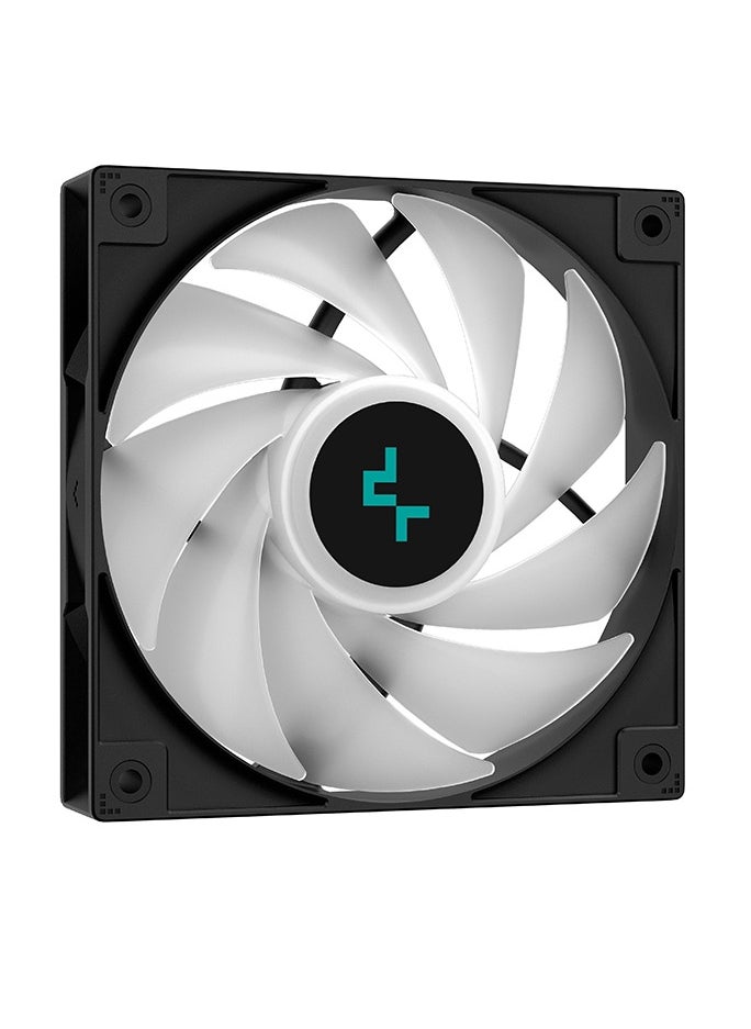 AG620 ARGB Dual-Tower 120mm CPU Cooler, 260W Cooling Power, 300-1850 RPM High Efficiency Fans, 67.88 CFM Airflow, Intel LGA2066/2011-v3/2011/AM5/AM4, Black | R-AG620-BKANMN-G-2