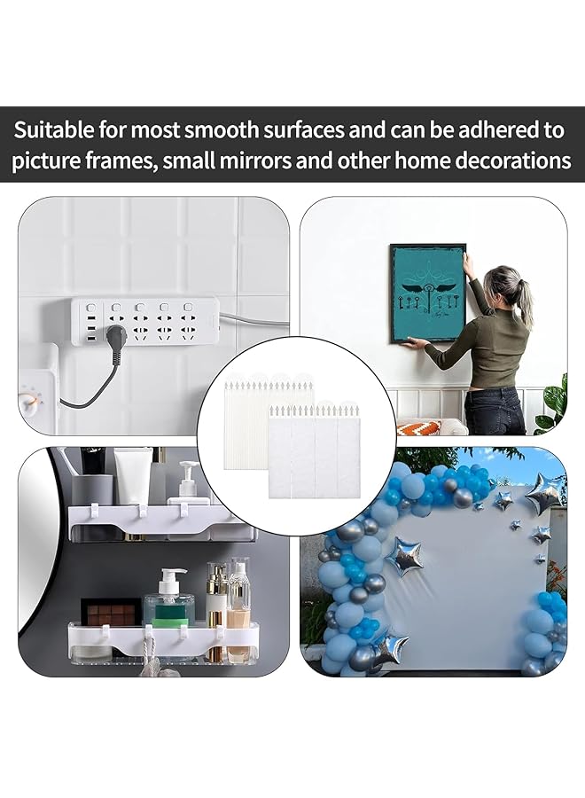 X spring Picture Hanging Strips 36 Pairs Heavy Duty Adhesive Strips For Wall Decor Damage Free Removable Command Strips For Hanging Pictures Posters Frames And Home Or Office Decorations - Image 4