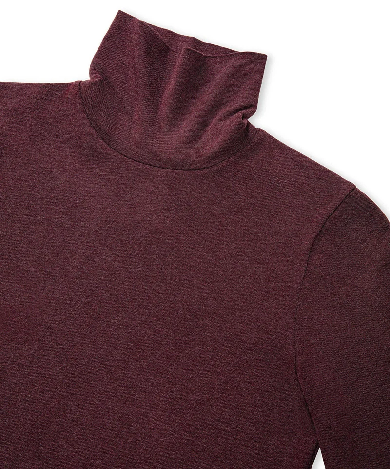 ابيكول Turtleneck Basic T-Shirt