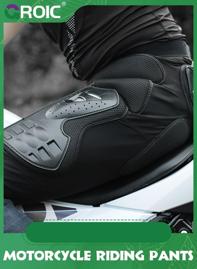 GROIC Motorcycle Protective Armor Shorts,Motorcycle Riding Armor Pant Motocross Motorbike Racing Hip Leg Protection,Motorcycle Anti-impact Shorts  - Image 2