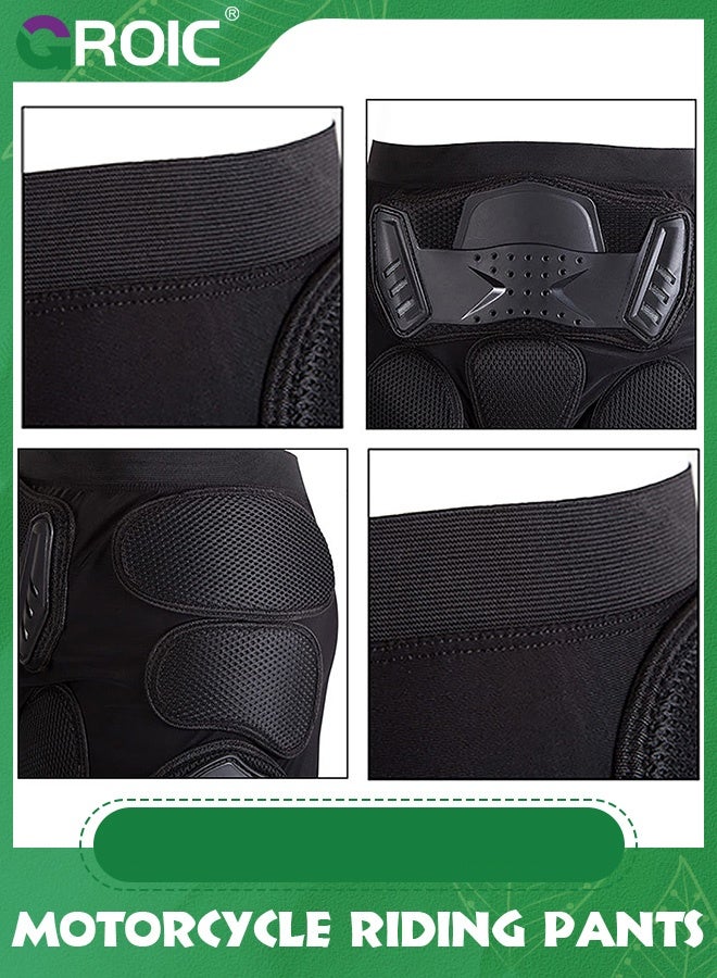 GROIC Motorcycle Protective Armor Shorts,Motorcycle Riding Armor Pant Motocross Motorbike Racing Hip Leg Protection,Motorcycle Anti-impact Shorts  - Image 4
