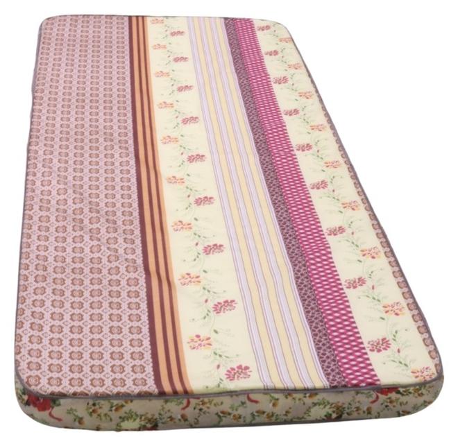 سمارت هوم مرتبة اسفنجية لسرير مفرد (نفر واحد) – مريحة وخفيفة للنوم والضيافة – قماش مايكروفايبر ناعم – مقاس 190×90×10 سم – تصميم  أنيق – سهلة التخزين ومناسبة للأطفال والكبار - Image 1