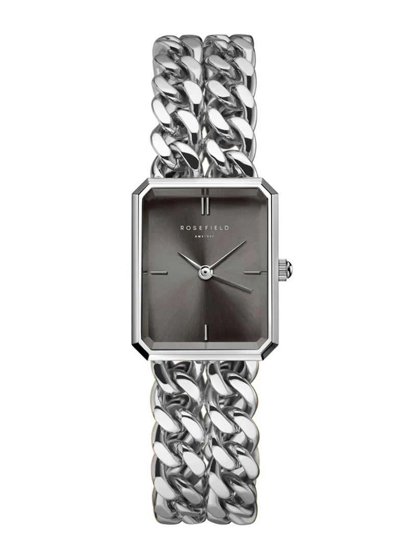 RoseField Women's Studio Double Chain Silver Women Watch SGSSS-O78  - Image 1