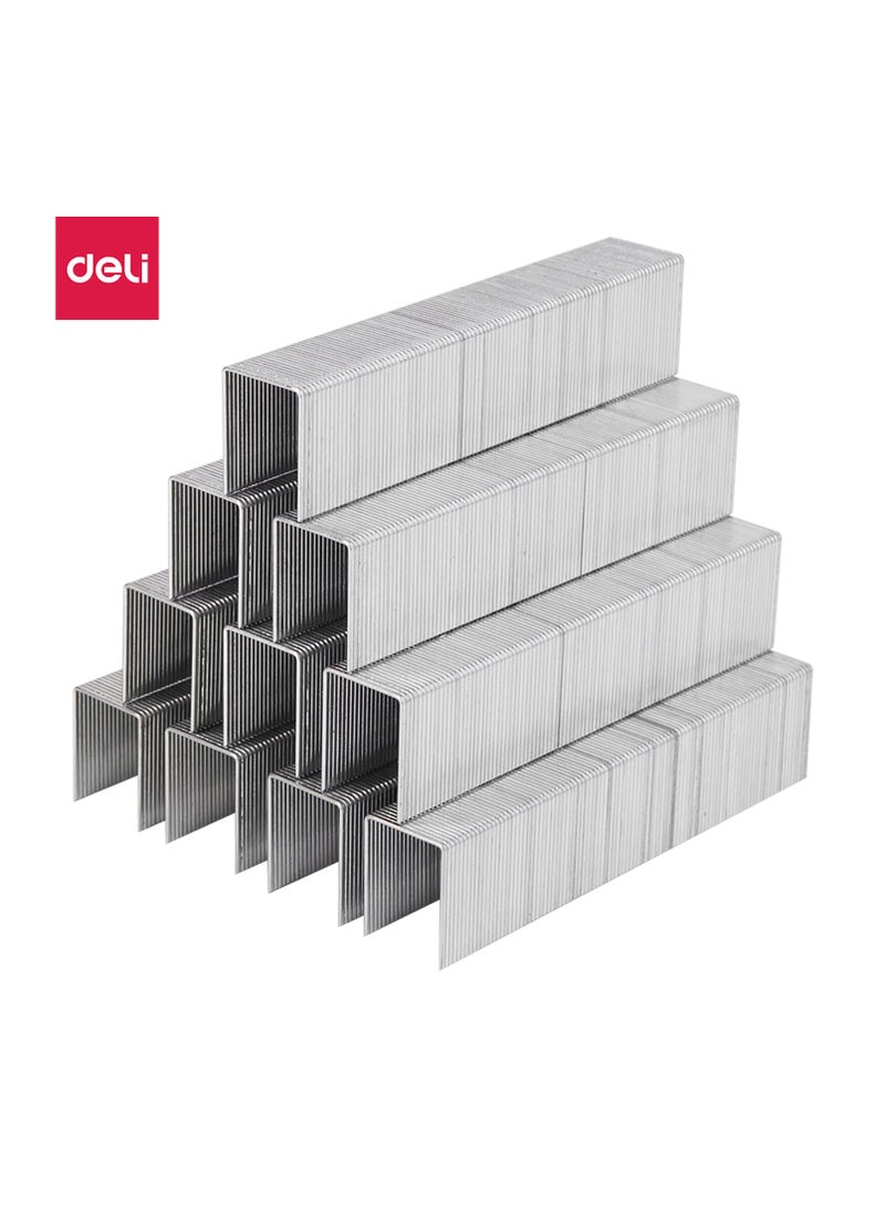 Deli E0014 Staples - 23/23, Silver - Image 1