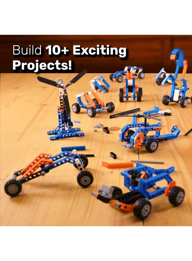 أفيشكار مجموعة Avishkaar MEX Robotic Explorer، مجموعة علوم الروبوتات 10 في 1، ألعاب تعليمية للأولاد والبنات من سن 6 و7 و8 و9 و10 سنوات، مجموعة بناء وتشييد مكونة من أكثر من 80 جزءًا، هدية تعليمية للأولاد والبنات - Image 4