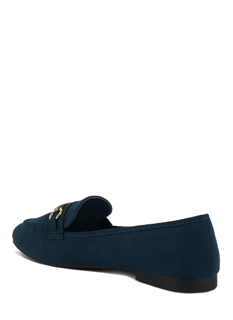 London Rag Formal Bit Loafers in Navy