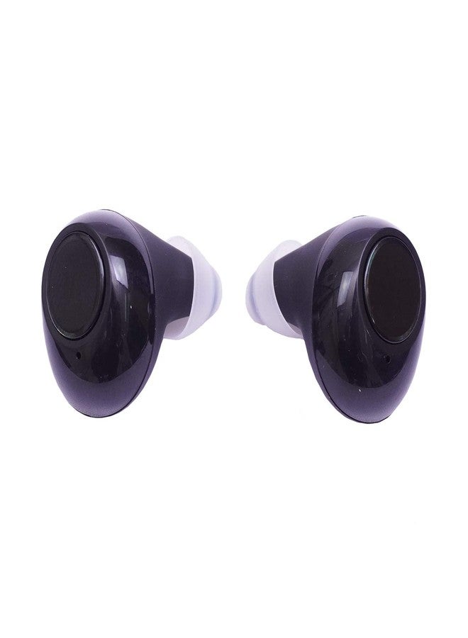 SMARTCARE Wireless HA07 Ear Bud Sound Amplifier: Rechargeable Hearing Aid for Enhanced Sound, Ideal for up to 35% Hearing Loss - Sleek Black Design - Image 1
