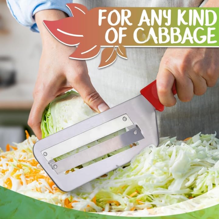 Marmix Stainless Steel Shredder, Slicer & Grater for Fruits & Veggies - Stainless Shredder Knife & Fruit Chopper - Image 4